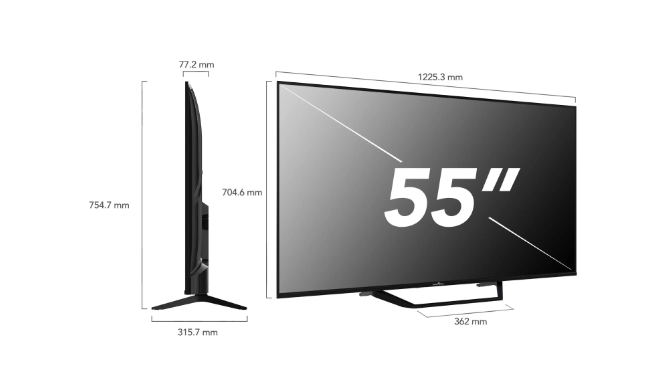TV QLED 55¨SMART TECH 55QG06K2 