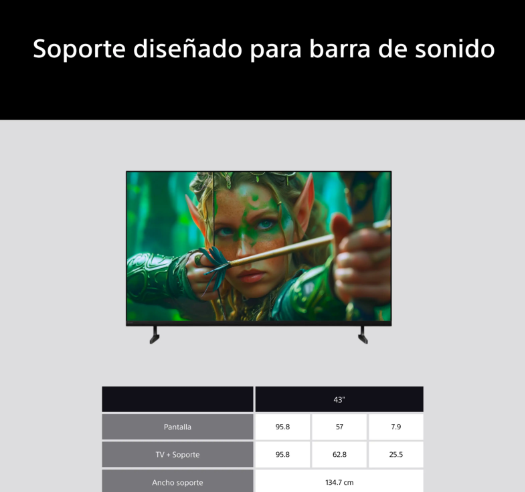 TV LED 43" - Sony BRAVIA 2 II