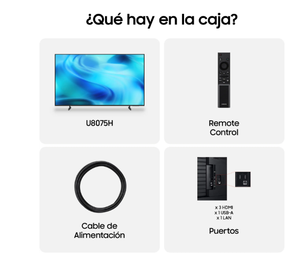 TV LED 43" Samsung TU43U8075HU