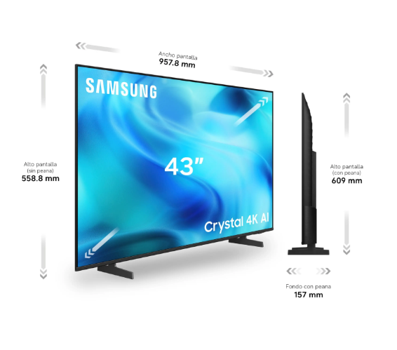 TV LED 43" Samsung TU43U8075HU