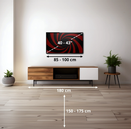 TV LED 43" PEAQ PTV 43GU-5026C