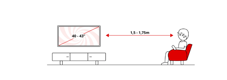 TV TCL 43" TCL 43T69C