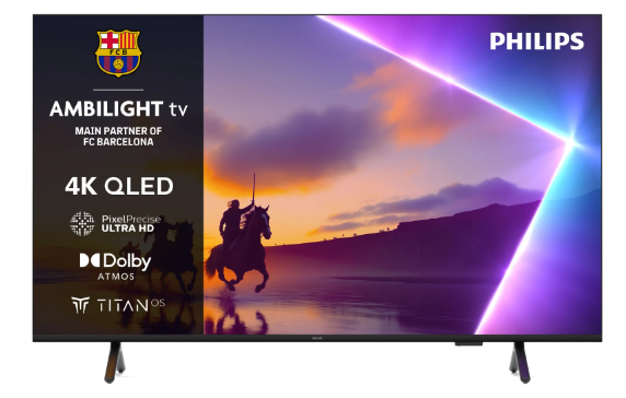 TV QLED 43" Philips Ambilight 43PUS8510/12