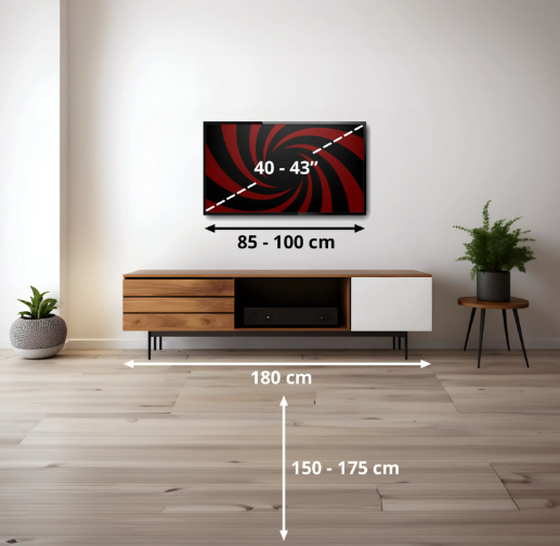 TV QLED 43" - Hisense 43E7S