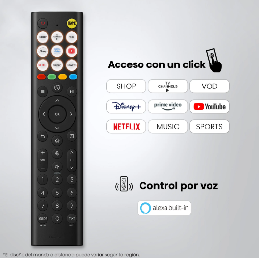 TV QLED 43" - Hisense 43E7S