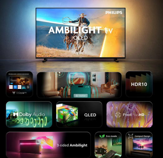 TV QLED 40" - Philips 40PQS6901/12