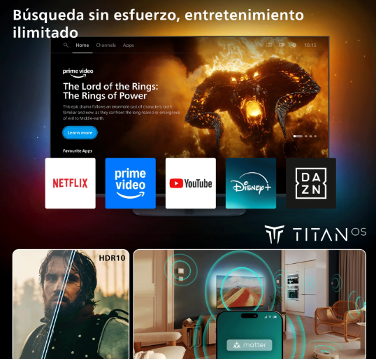 TV QLED 40" - Philips 40PQS6901/12