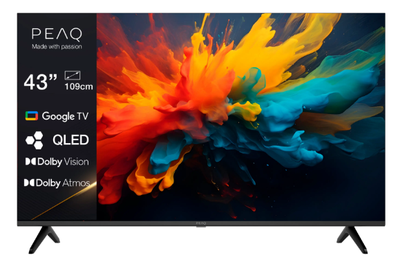 TV QLED 43" - PEAQ PTV 43GQU-5026T