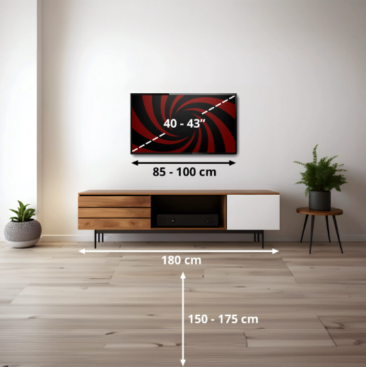 TV QLED 43" - PEAQ PTV 43GQU-5026T