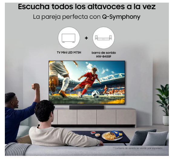 TV Mini LED 55" - Samsung TU55M73HAUXXC