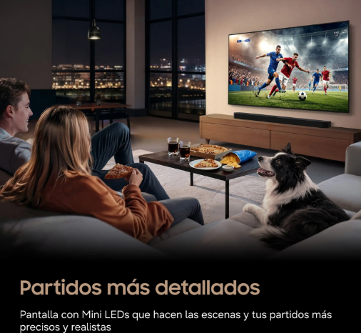 TV Mini LED 50" - Samsung TU50M73HAUXXC