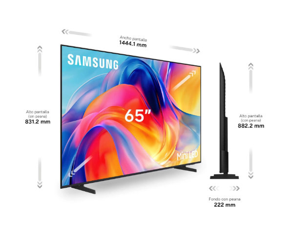 TV Mini LED 65" - Samsung TU65M73HAUXXC