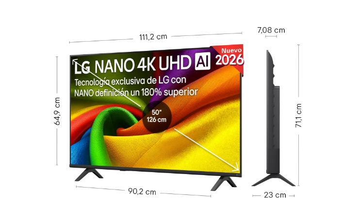TV LED 50" - LG 50NU850B6LA