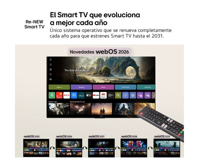 TV LED 55" - LG 55NU850B6LA