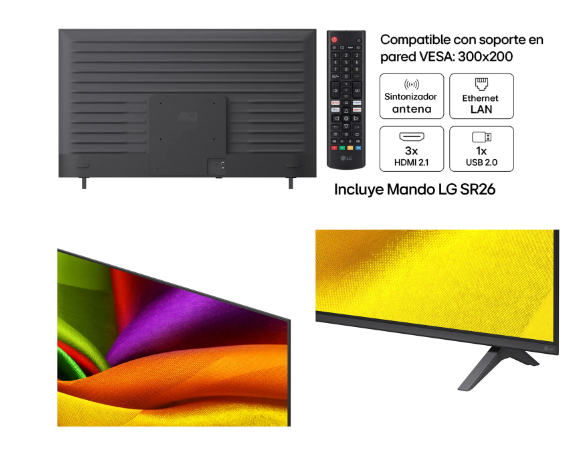 TV LED 65" - LG 65NU850B6LA
