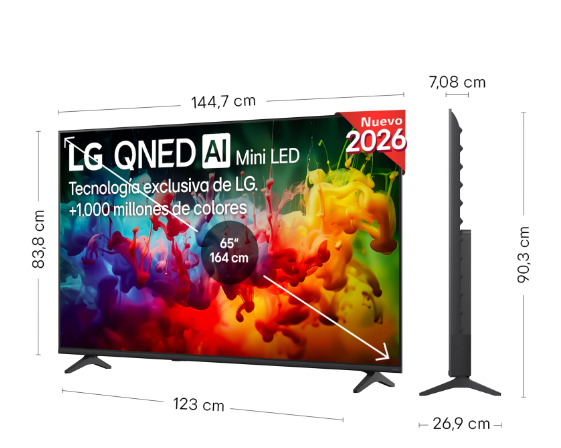 TV QNED 65" - LG 65QNED72B6B