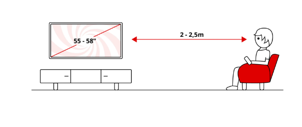 TV LED 55" - TCL 55P6K