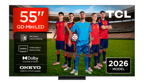 TV QD-Mini LED 55" - TCL 55C6K PRO