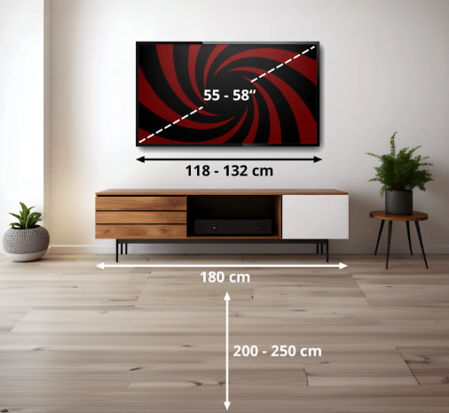 TV QD-Mini LED 55" - TCL 55C6K PRO