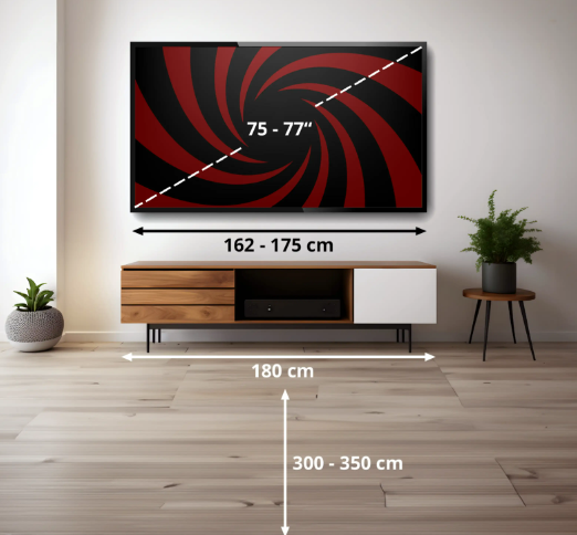 TV QLED 75" - TCL 75P7K