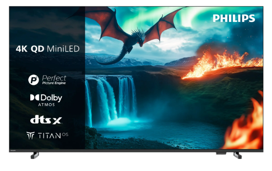 TV Mini LED 55" - Philips 55MLED820/12