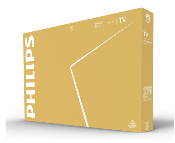 TV Mini LED 55" - Philips 55MLED820/12