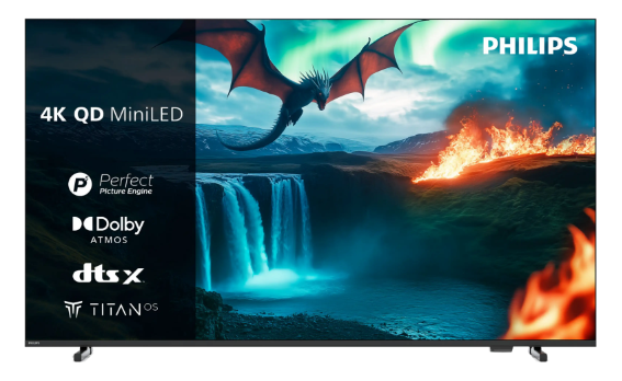 TV QD-Mini LED 75" - Philips 75MLED820/12