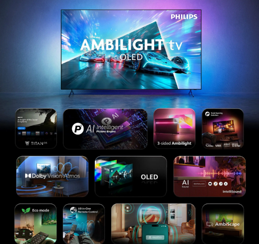 TV OLED 55" - Philips 55OLED761/12