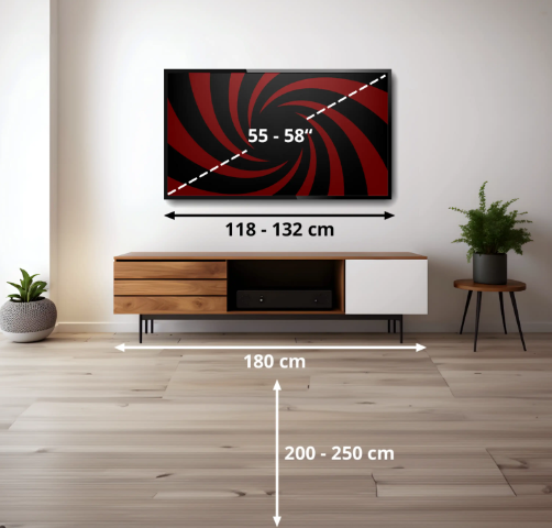TV QLED 55" - Philips Ambilight 55PUS8510/12