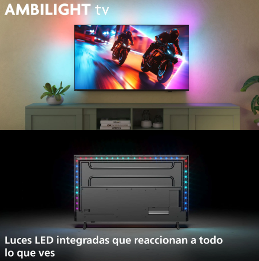 TV Mini LED 75" - Philips Ambilight 75MLED920