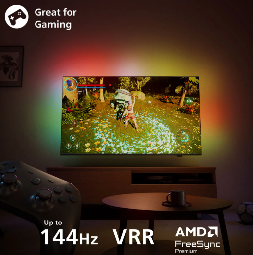 TV Mini LED 75" - Philips Ambilight 75MLED920