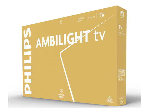 TV Mini LED 75" - Philips Ambilight 75MLED920