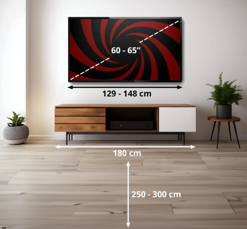 TV QLED 65" - Philips Ambilight 65PUS8510/12