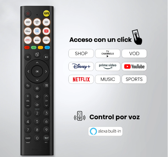 TV Hisense 85E8S Mini LED 85" 4K