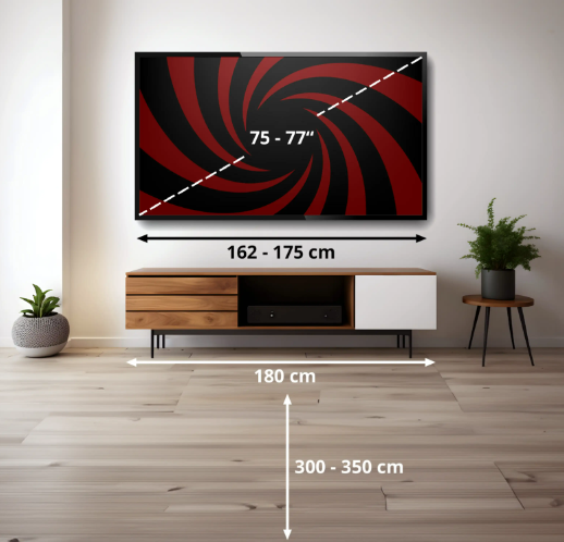 TV Hisense 75U7S PRO Mini LED 75" 4K