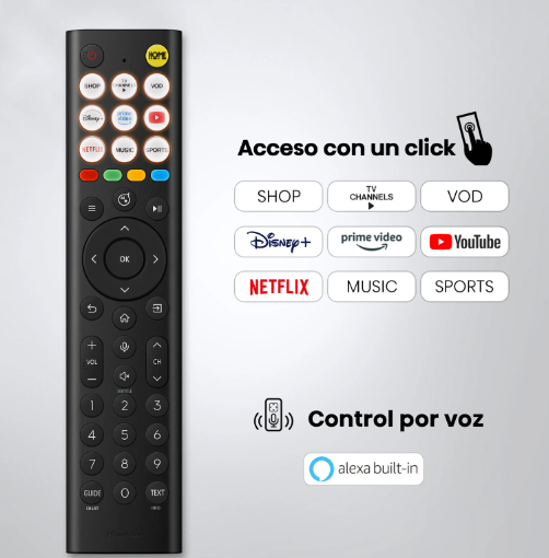 Televisor Hisense 55E7S QLED 55" 4K