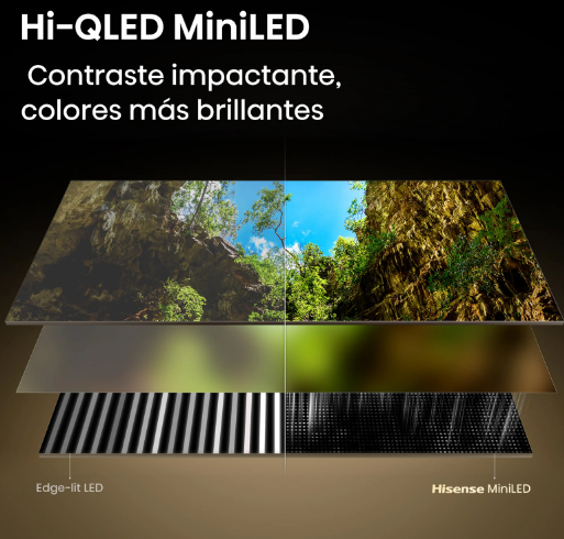 TV Hisense 50E8S Mini LED 50" 4K