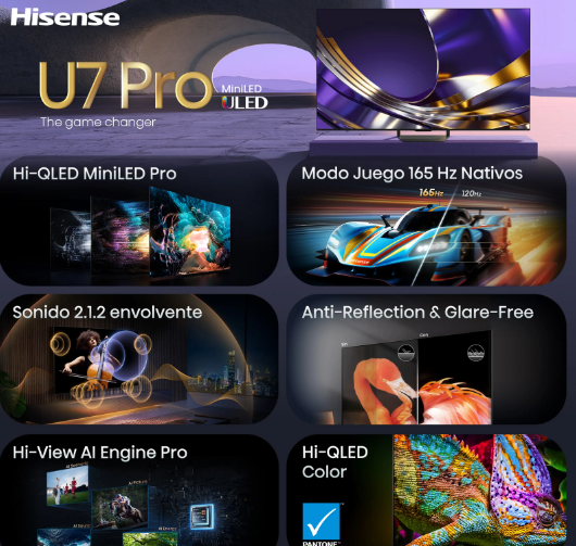 TV Hisense 65U7S PRO Mini LED 65" 4K