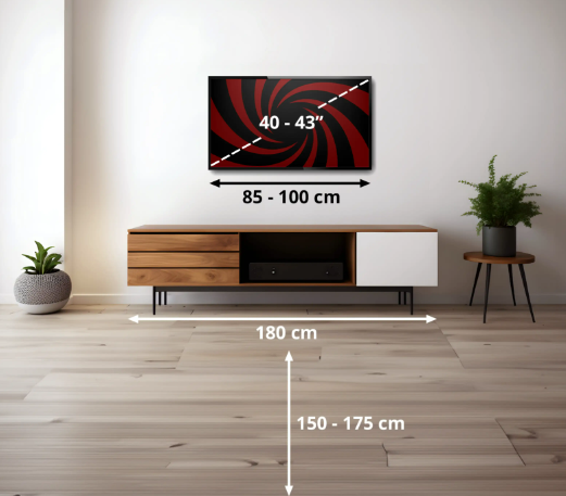 TV Hisense 43A6S LED 43" 4K