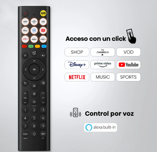 TV Hisense 43A6S LED 43" 4K