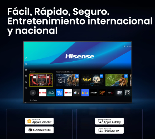 TV Hisense 32A5S QLED 32" Full HD