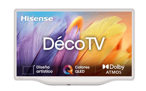 Televisor  Hisense 32S5Q QLED 32" Modo Arte Blanco