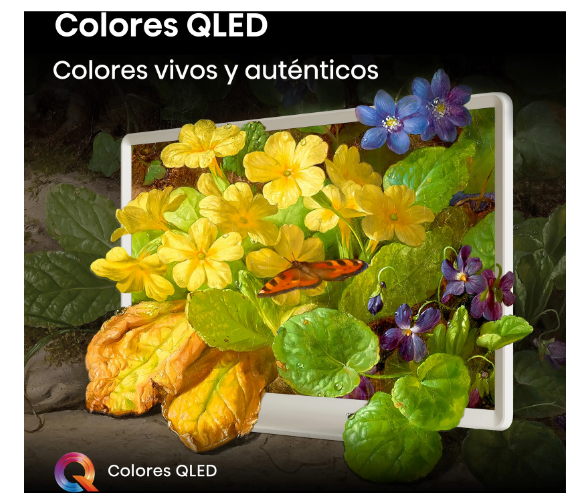 Televisor  Hisense 32S5Q QLED 32" Modo Arte Blanco