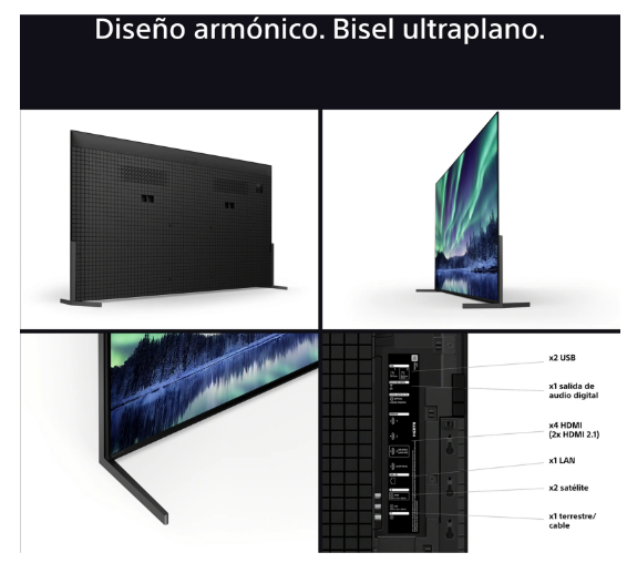 Televisor Sony Bravia 8 II QD-OLED 55" 4K 120Hz